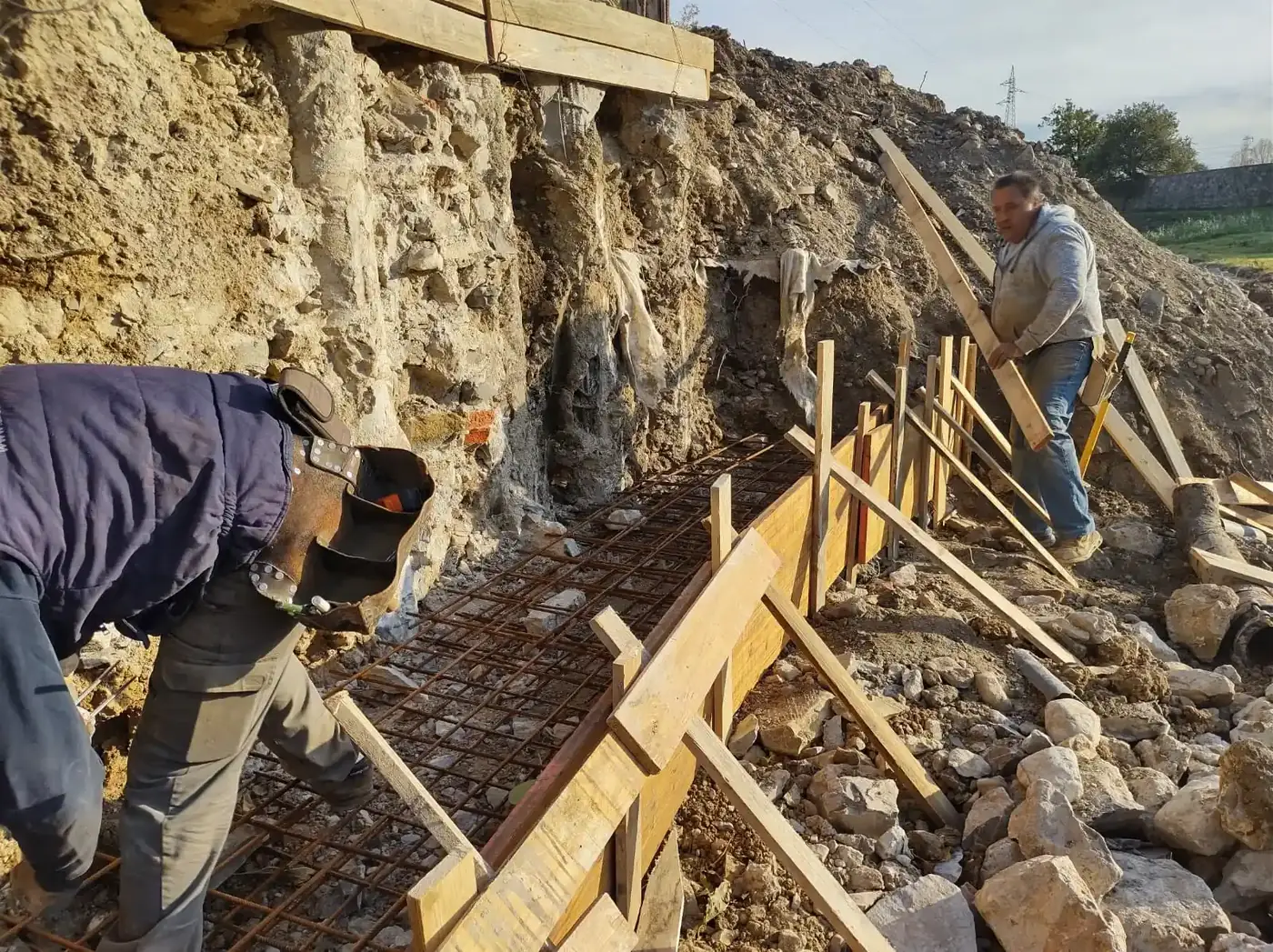 Rifacimento strutturale del ponte di Calenzano – fase di cantiere 2