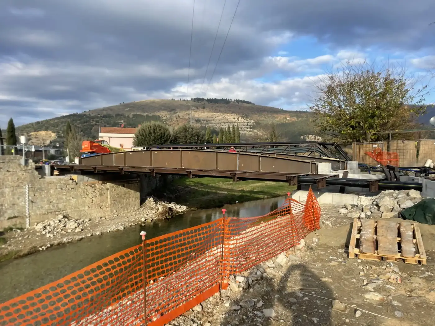 Rifacimento strutturale del ponte di Calenzano – fase di cantiere 6
