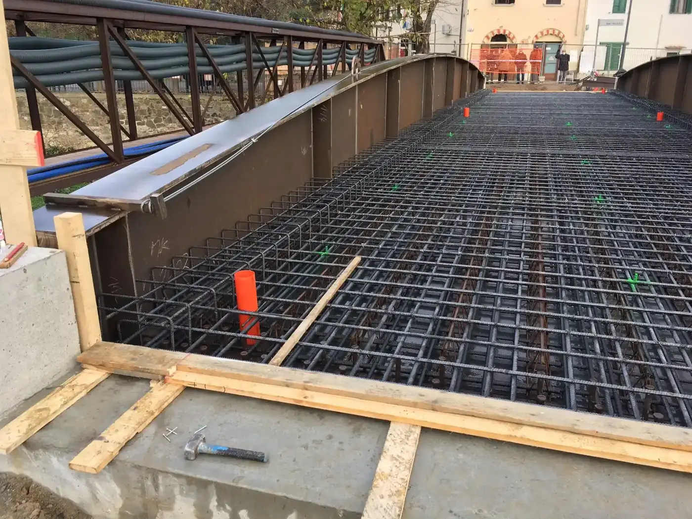 Rifacimento strutturale del ponte di Calenzano – fase di cantiere 7