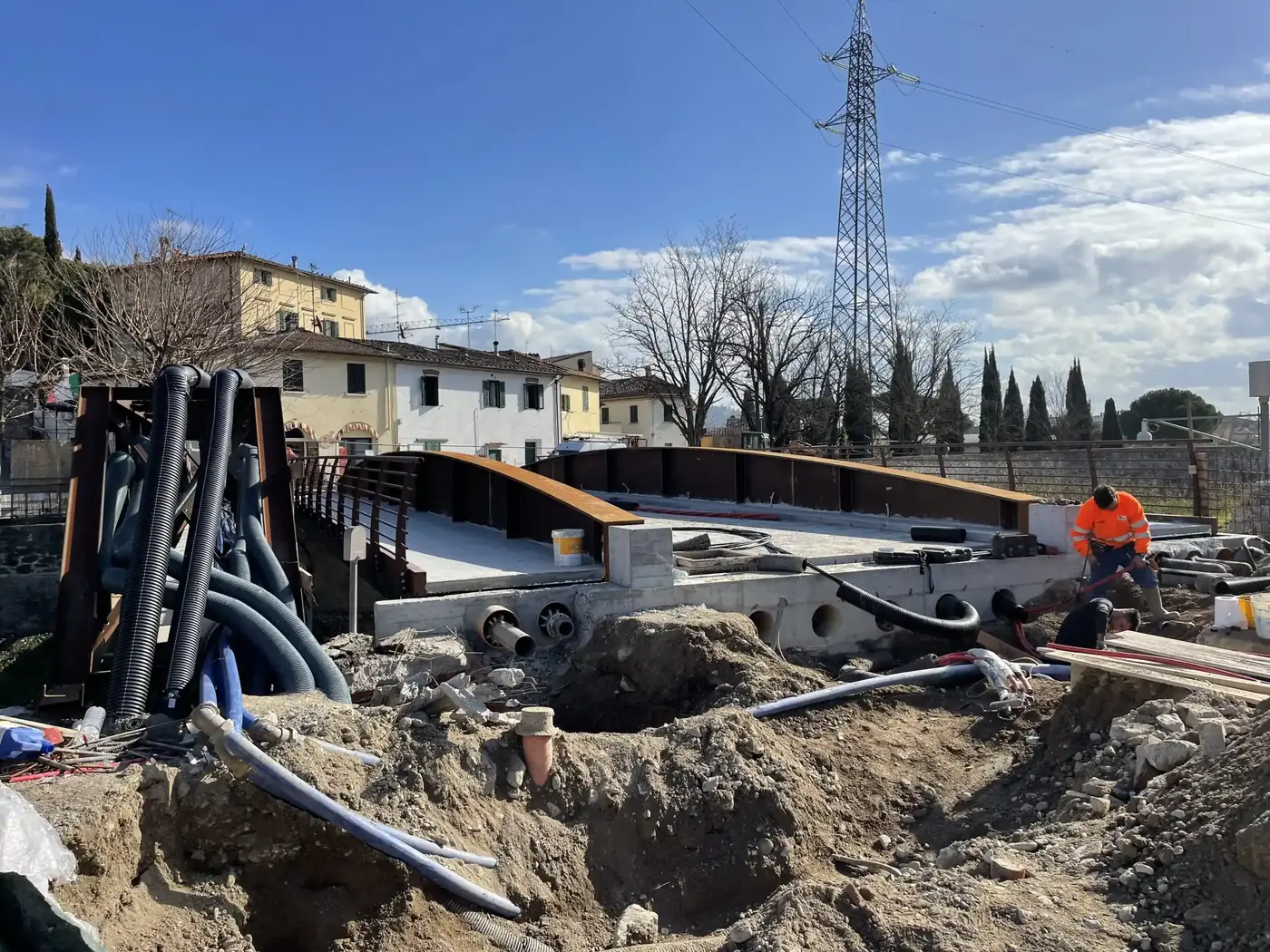 Rifacimento strutturale del ponte di Calenzano – fase di cantiere 8