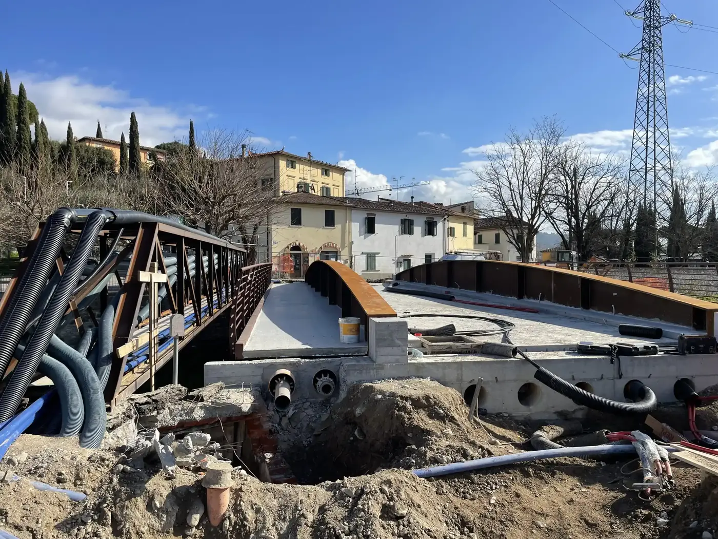 Rifacimento strutturale del ponte di Calenzano – fase di cantiere 9