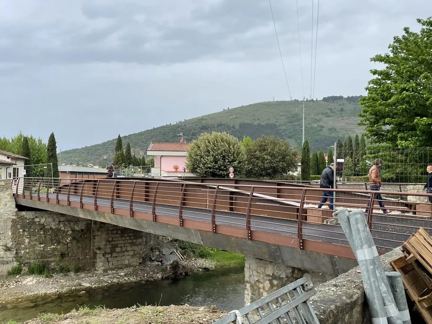 Rifacimento strutturale del ponte di Calenzano – fase di cantiere 12