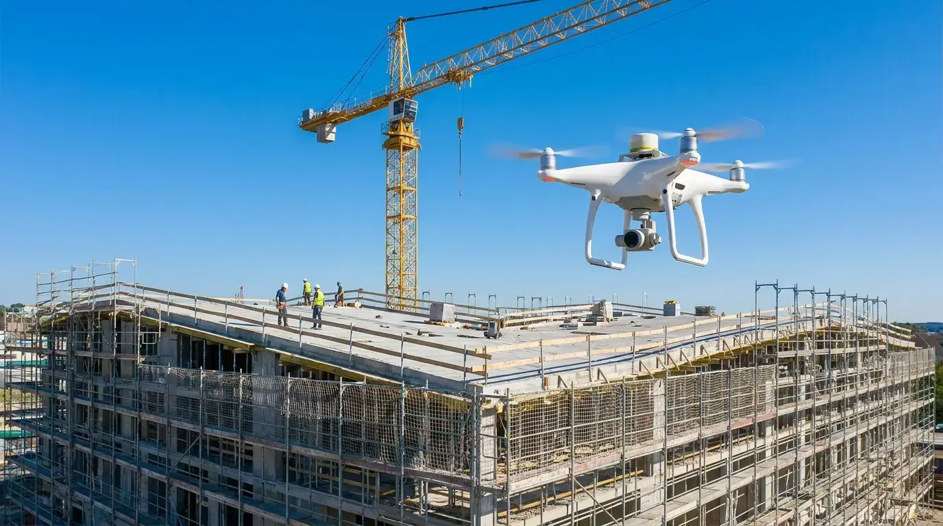 Droni per i rilievi di cantiere